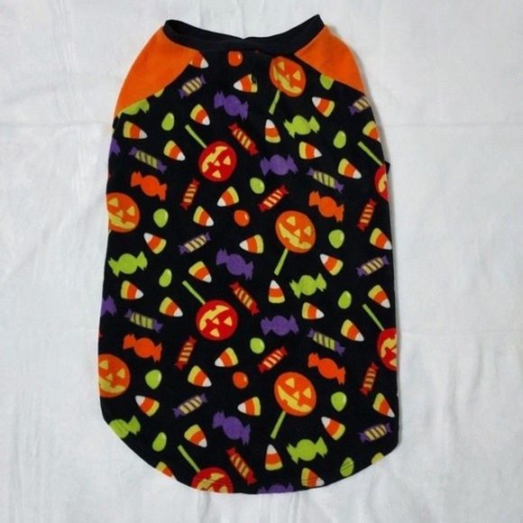 WAY TO CELEBRATE Pets' Black Halloween Shirt XL - Picture 1 of 5